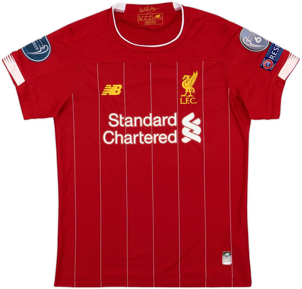 2019-20 Liverpool Home Shirt - 8/10 - (S)