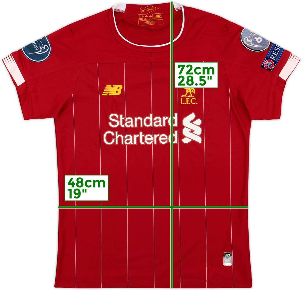 2019-20 Liverpool Home Shirt - 8/10 - (S)