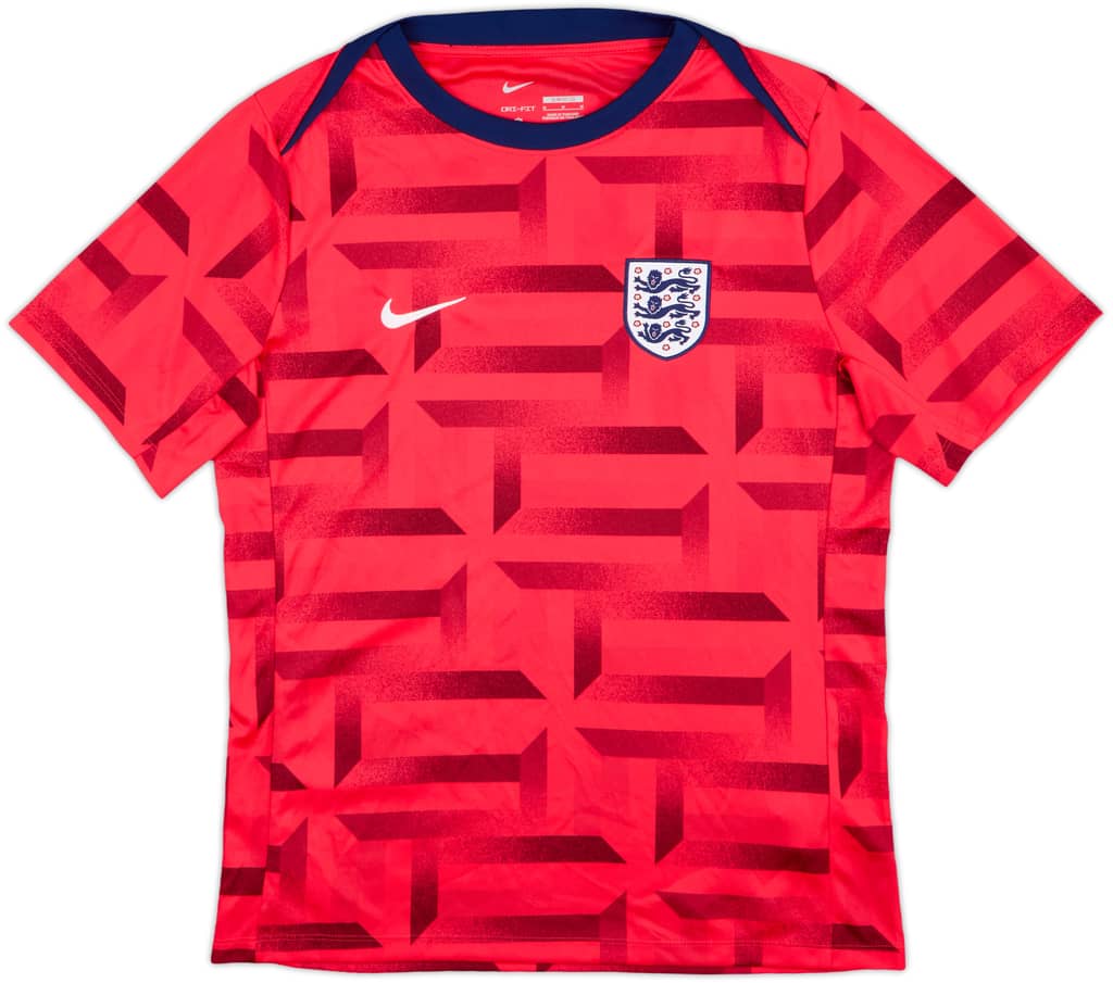 2024-25 England Nike Pre-Match Shirt - 10/10 - (Women's M)
