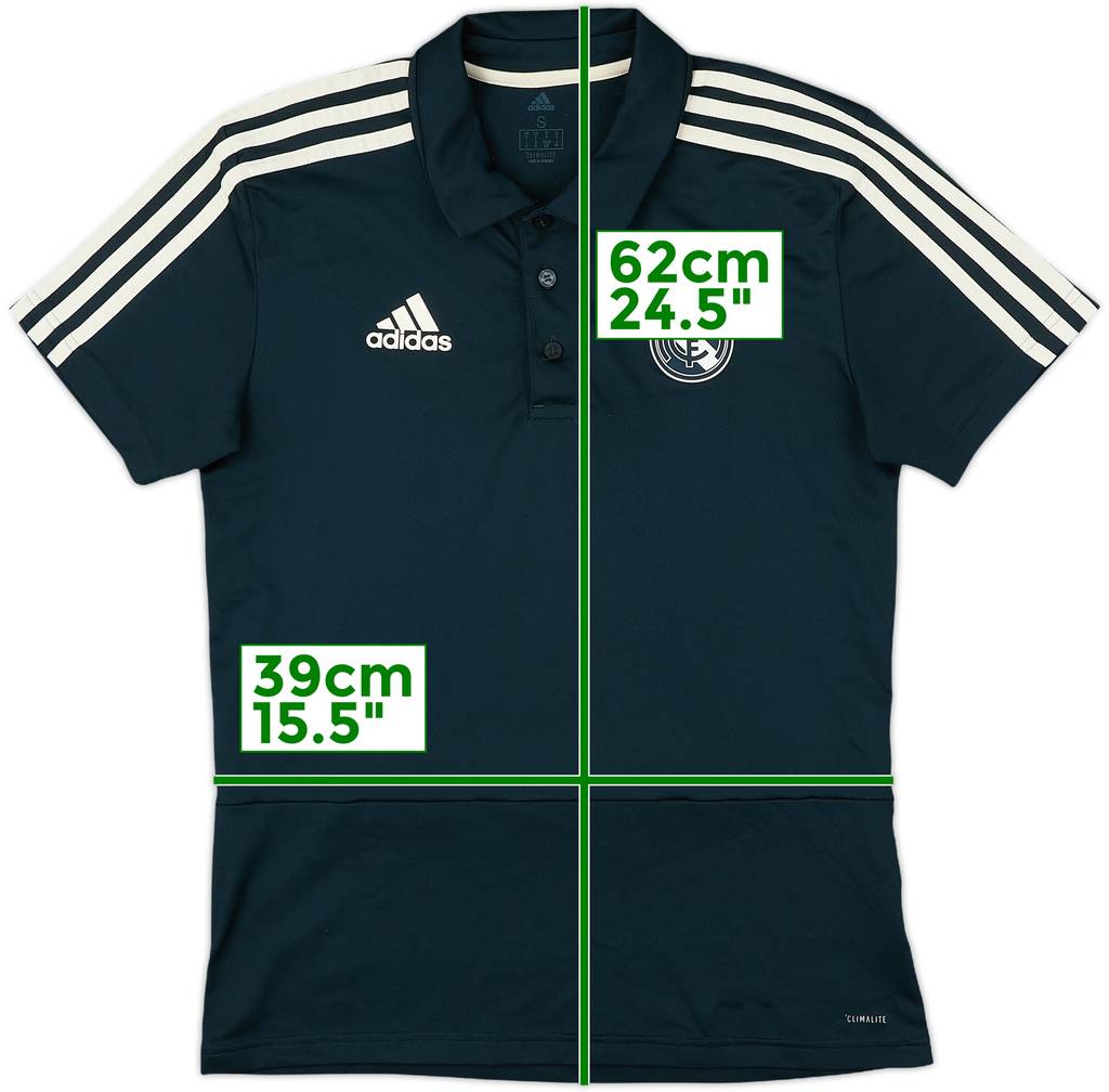2018-19 Real Madrid adidas Polo Shirt - 9/10 - (S)