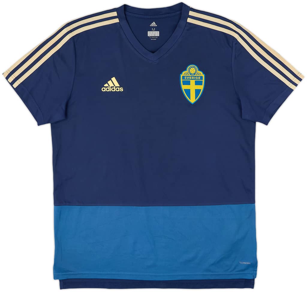 2018-19 Sweden adidas Training Shirt - 8/10 - (M)