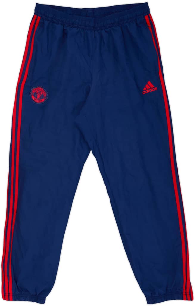 2015-16 Manchester United adidas Track Pants/Bottoms - 9/10 - (XL)