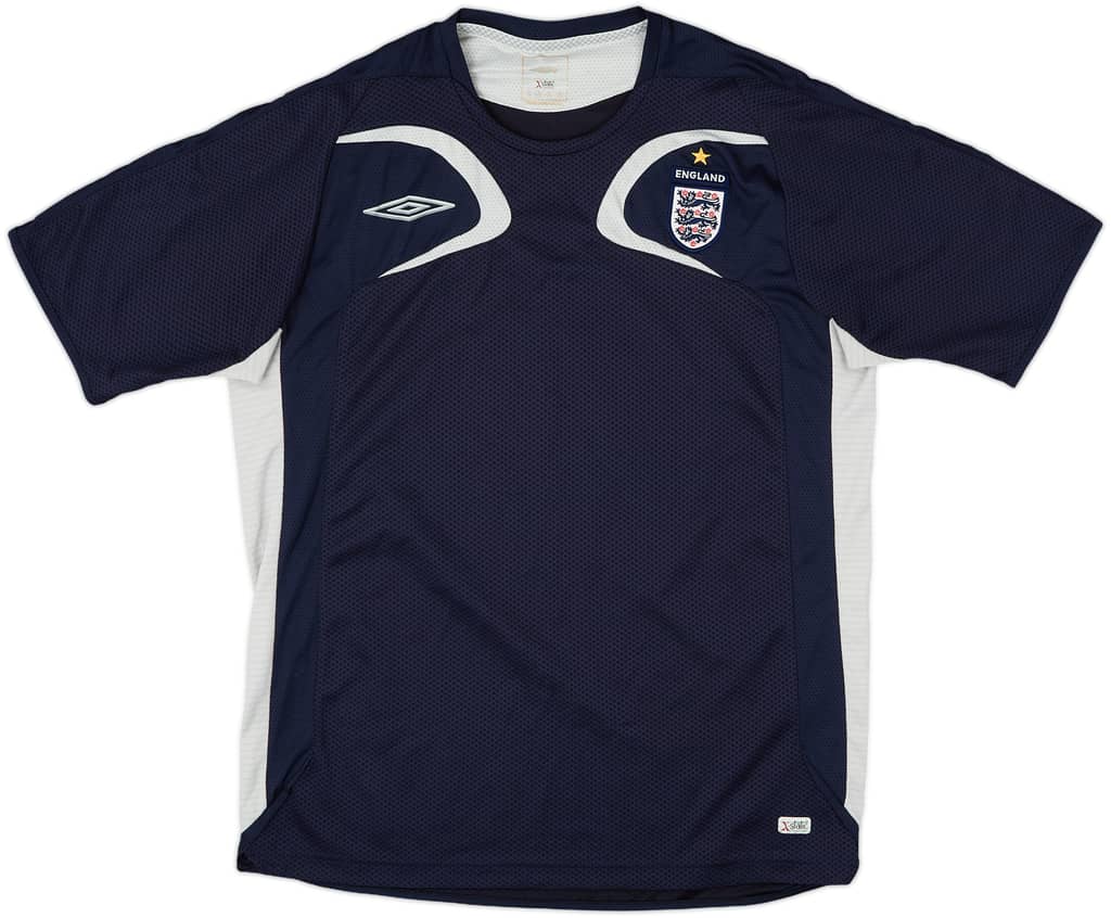 2005-06 England Umbro Training Shirt - 8/10 - (L)