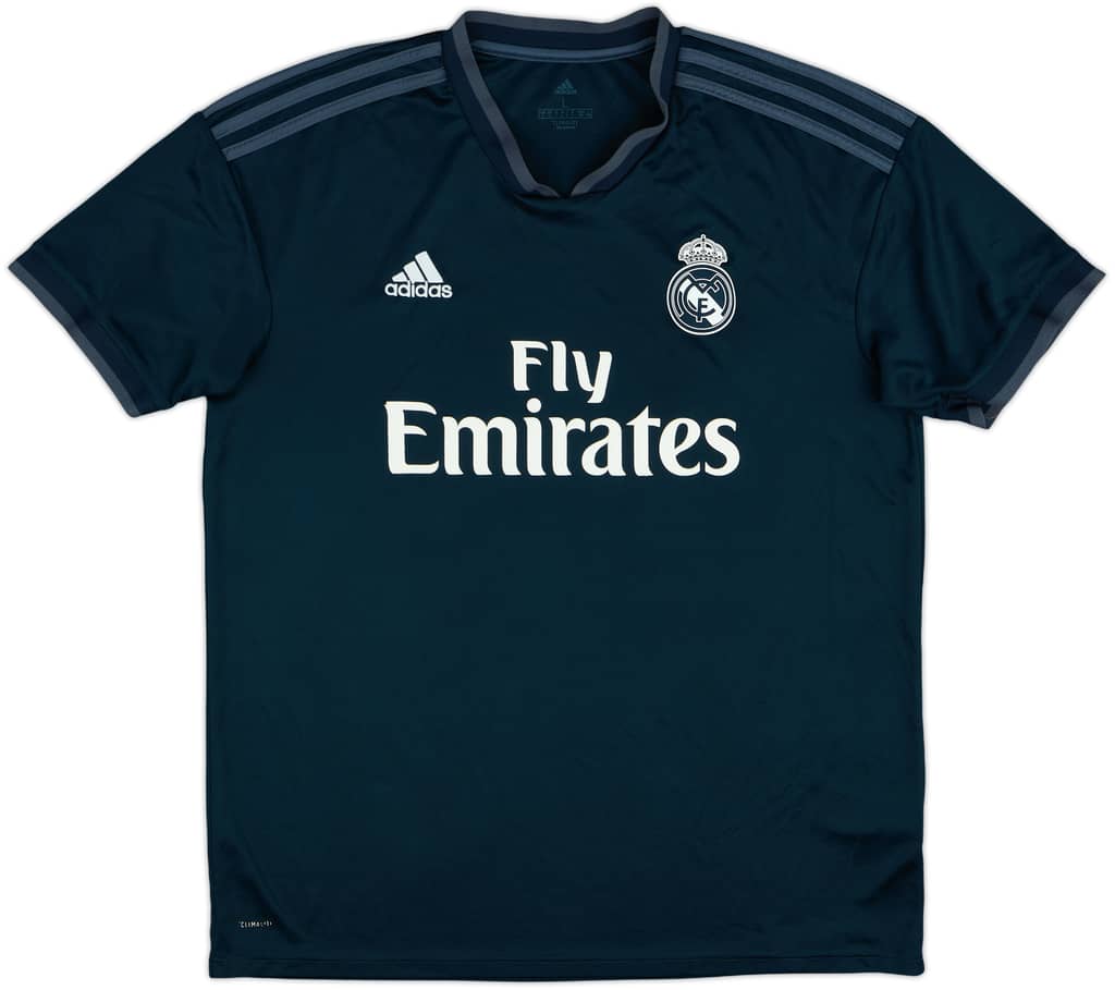2018-19 Real Madrid Away Shirt - 6/10 - (L)