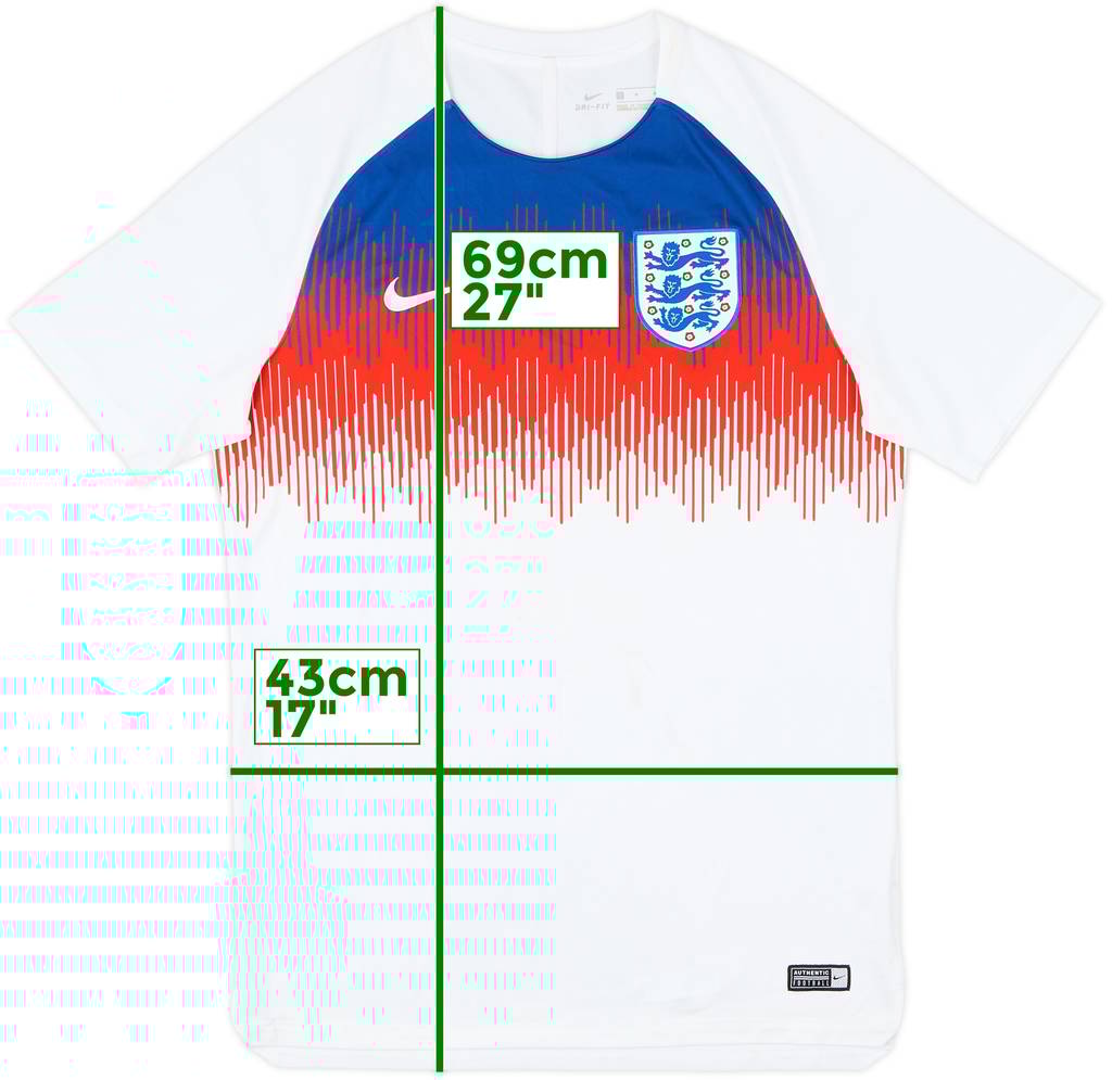 2018-19 England Nike Training Shirt - 7/10 - (M)
