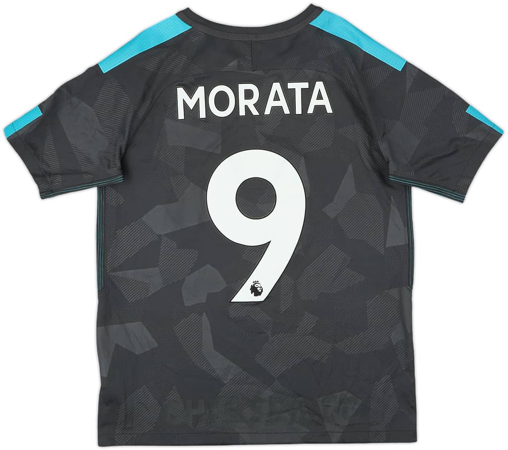 2017-18 Chelsea Third Shirt Morata #9 - 8/10 - (XL.Boys)