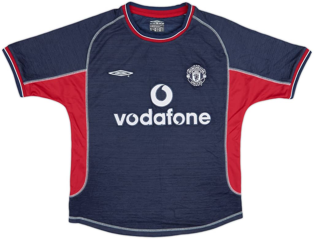 2000-01 Manchester United Third Shirt - 7/10 - (Y)