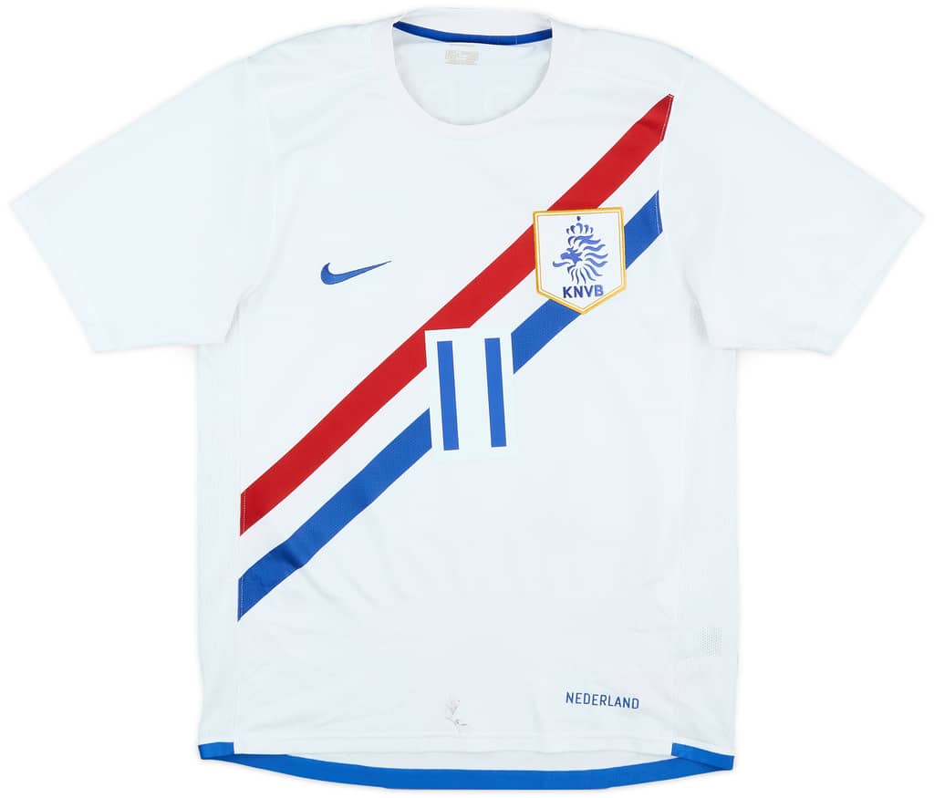 2006-08 Netherlands Away Shirt Robben #11 - 6/10 - (S)