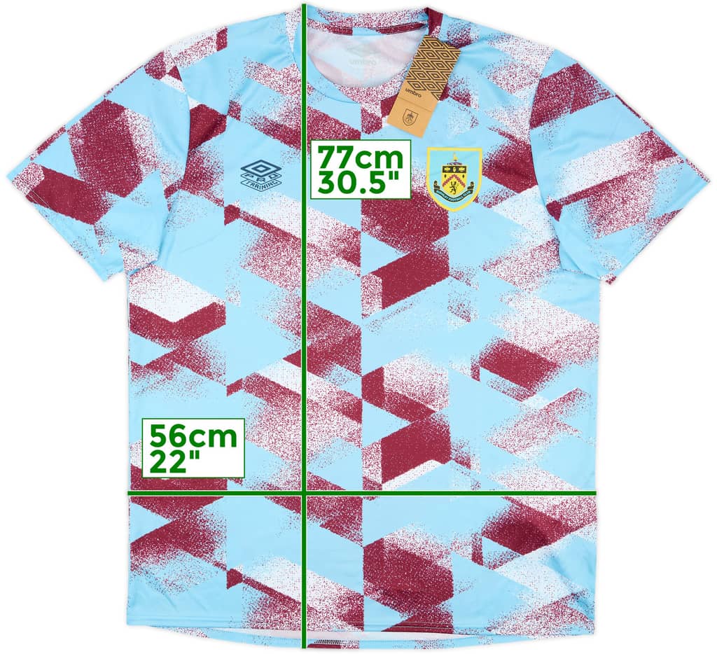 2021-22 Burnley Umbro Training Shirt (XL)