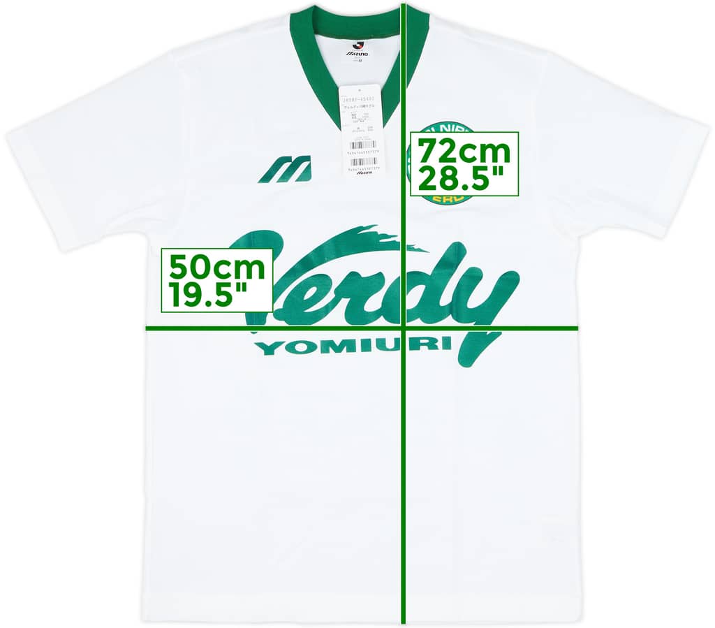 1993-95 Verdy Kawasaki Mizuno Training Shirt (M)