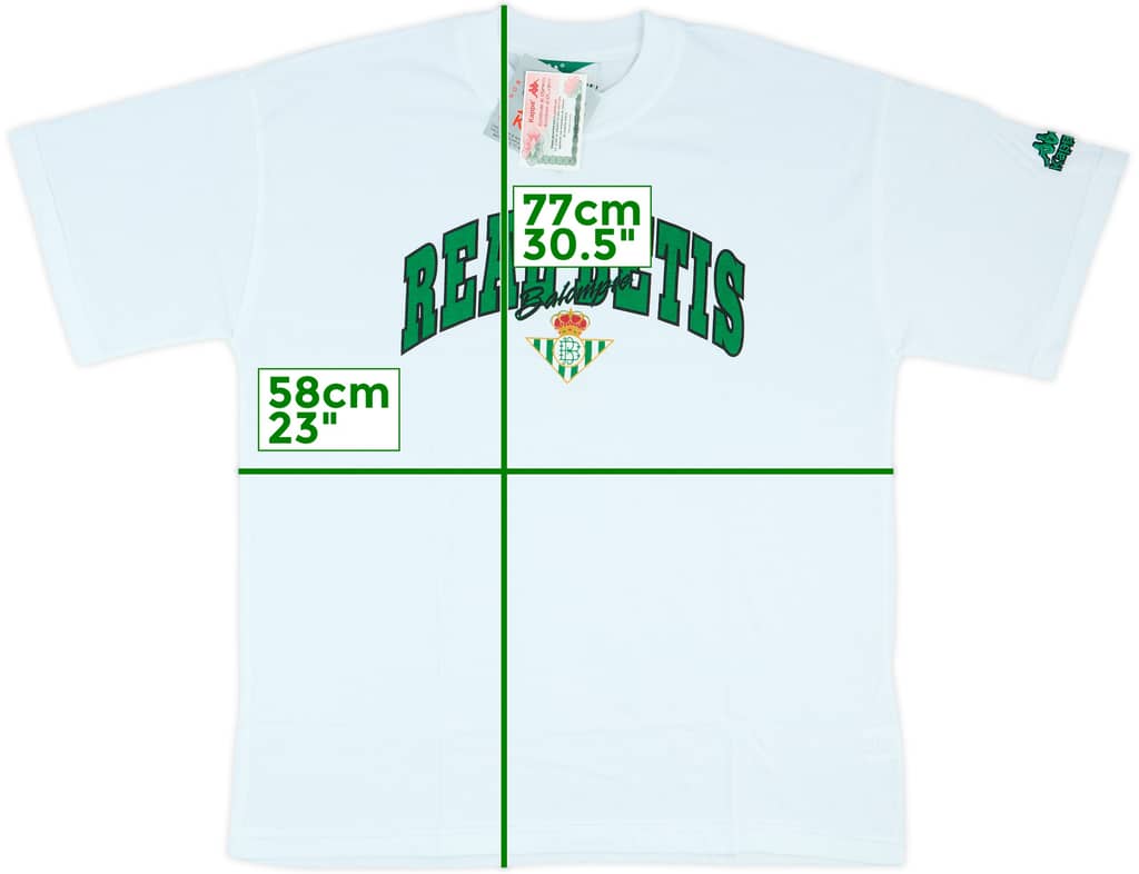 1995-96 Real Betis Kappa Tee (XL)