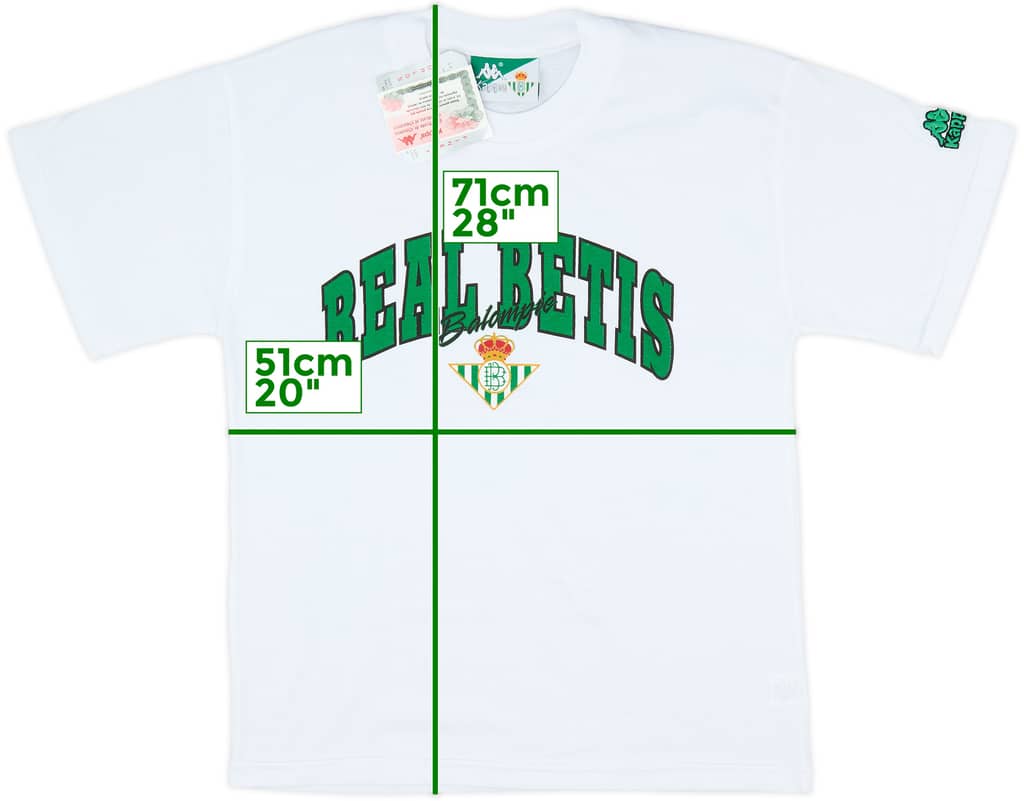 1995-96 Real Betis Kappa Tee (M)