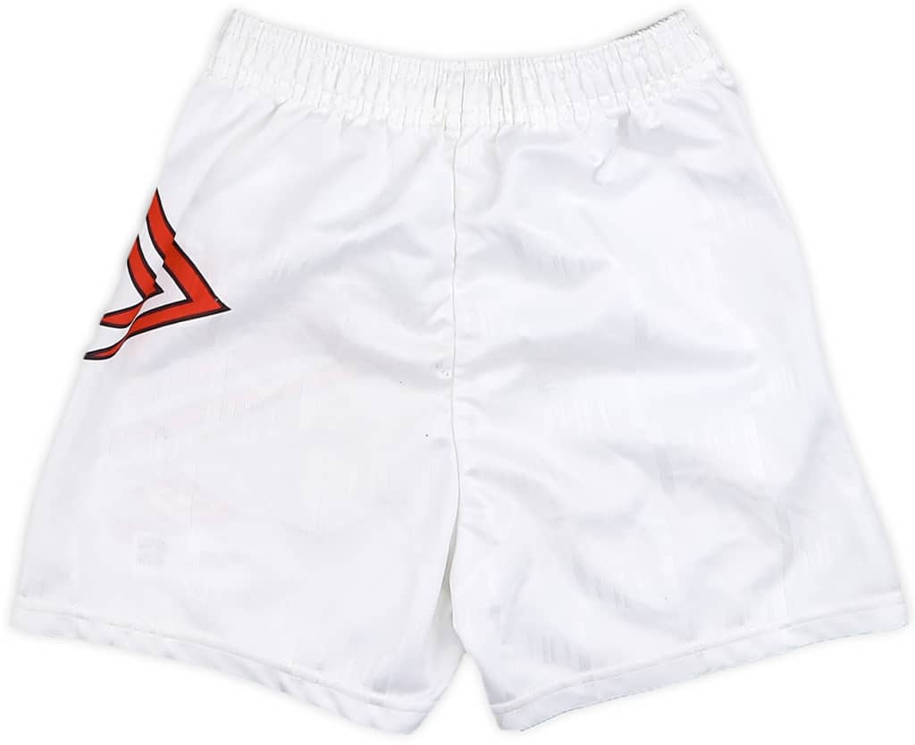 1992-94 Manchester United Home Shorts - 7/10 - (5-6 Years)