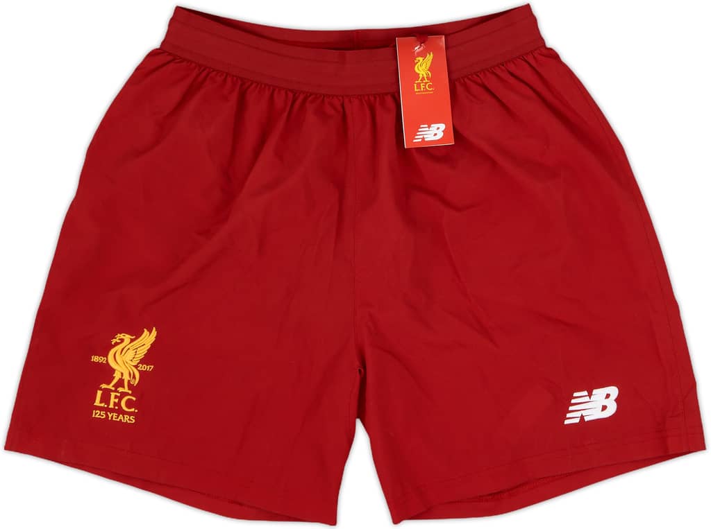 2017-18 Liverpool Home Shorts (S)