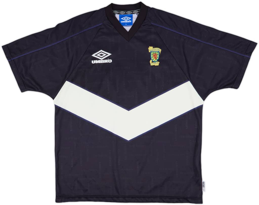 1998-99 Scotland Umbro Training Shirt - 7/10 - (XL)