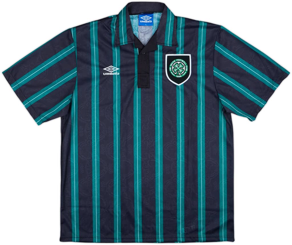 Camiseta de visitante del Celtic 1992-93 - 10/10 - (XL)