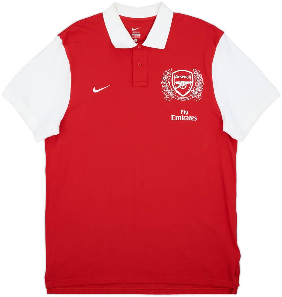 2011-12 Arsenal Nike Polo Shirt - 9/10 - (XL)