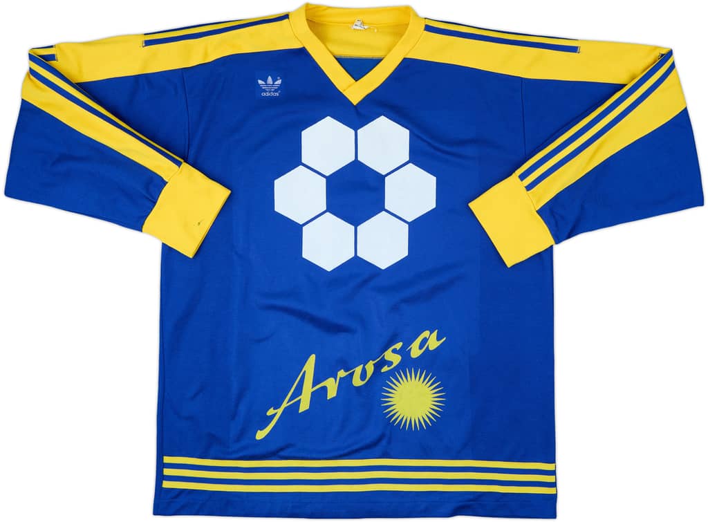 1980s adidas Template L/S Shirt - 7/10 - (XL)