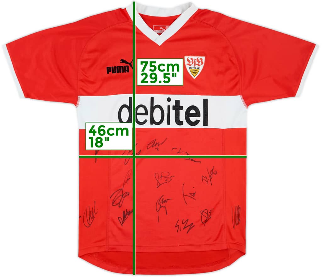 2003-04 Stuttgart Signed Away Shirt - 8/10 - (S)