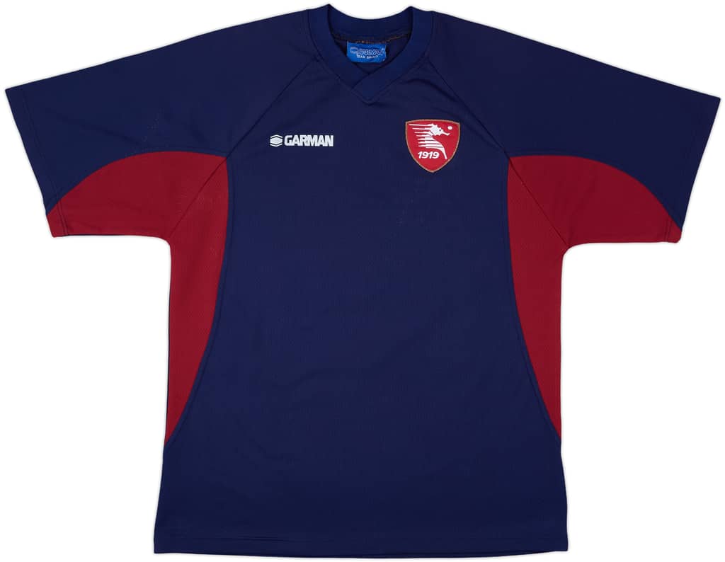 2002-03 Salernitana Garman Player Issue Training Shirt #24 - 8/10 - (XL)