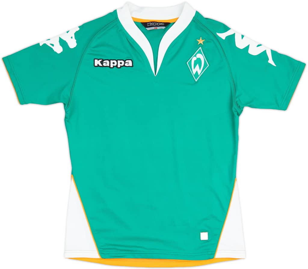 2007-08 Werder Bremen Home Shirt Diego #10 - 8/10 - (Women's M)