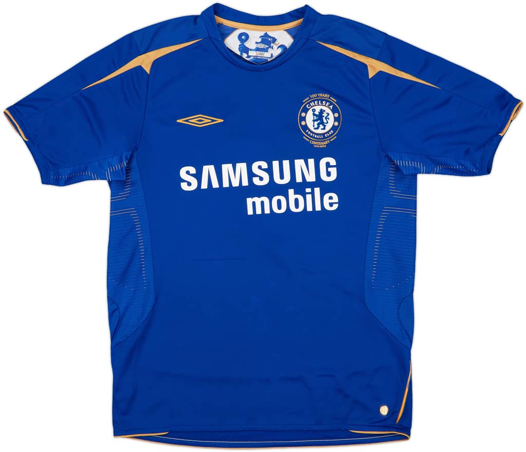 2005-06 Chelsea Centenary Home Shirt Lampard #8 - 5/10 - (M)