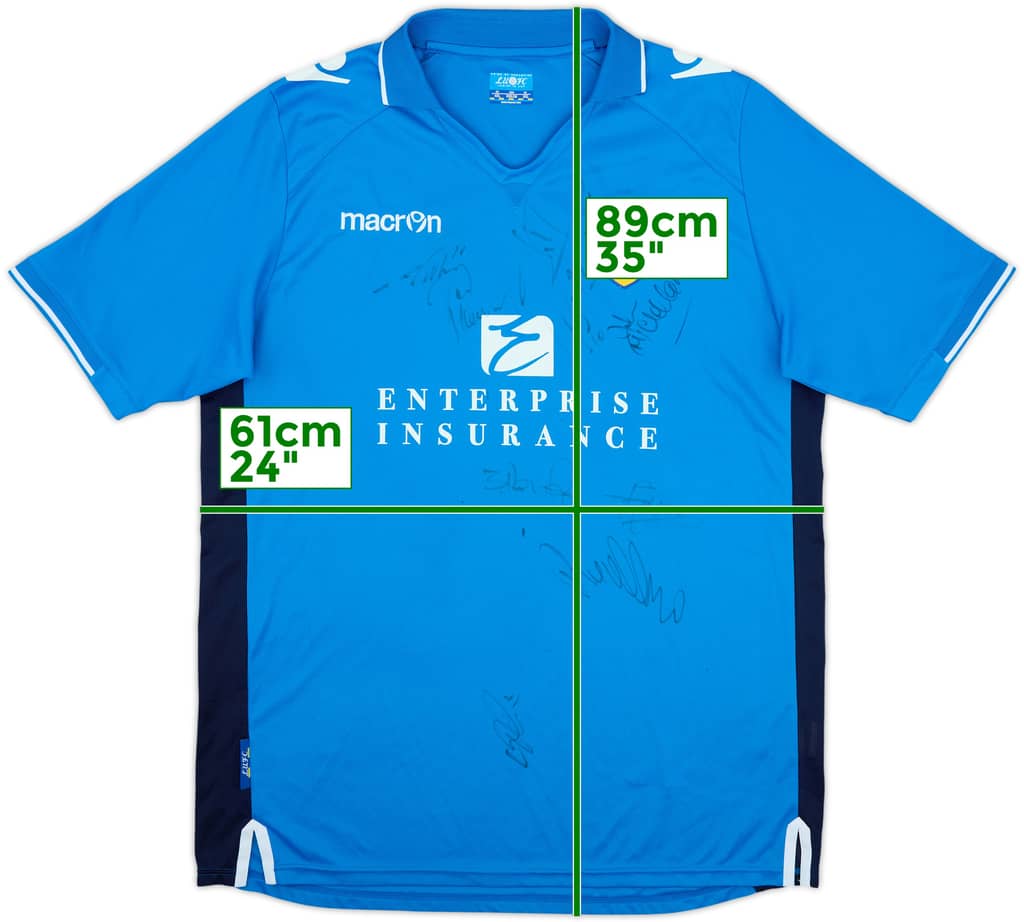 2012-14 Leeds United Signed Away Shirt - 8/10 - (3XL)