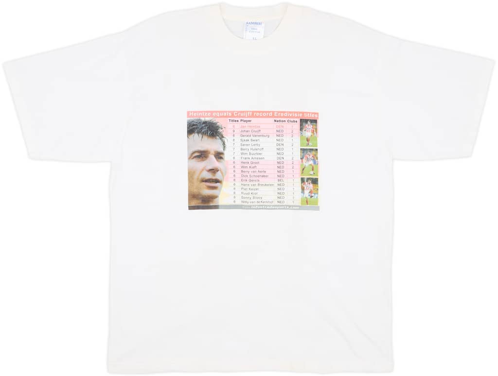 2002-03 PSV Heintze Graphic Tee - 8/10 - (XL)