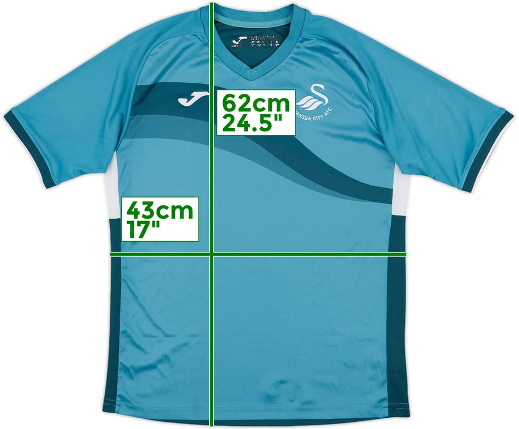 2016-17 Swansea Joma Training Shirt - 8/10 - (Women's M)