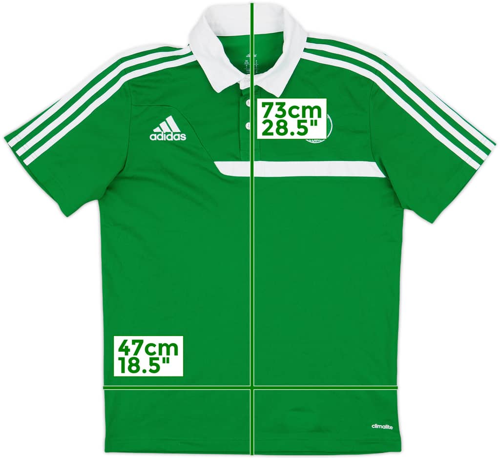 2013-14 Saint-Etienne adidas Polo Shirt - 8/10 - (S)