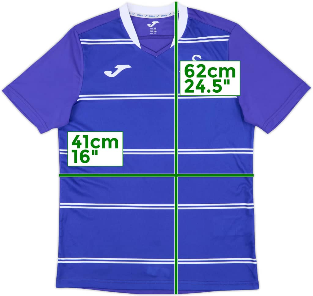 2017-18 Swansea Joma Training Shirt - 8/10 - (XL.Boys)