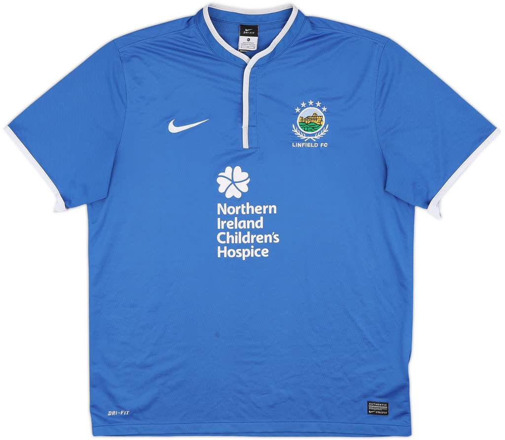 2013-14 Linfield Home Shirt - 7/10 - (XL)