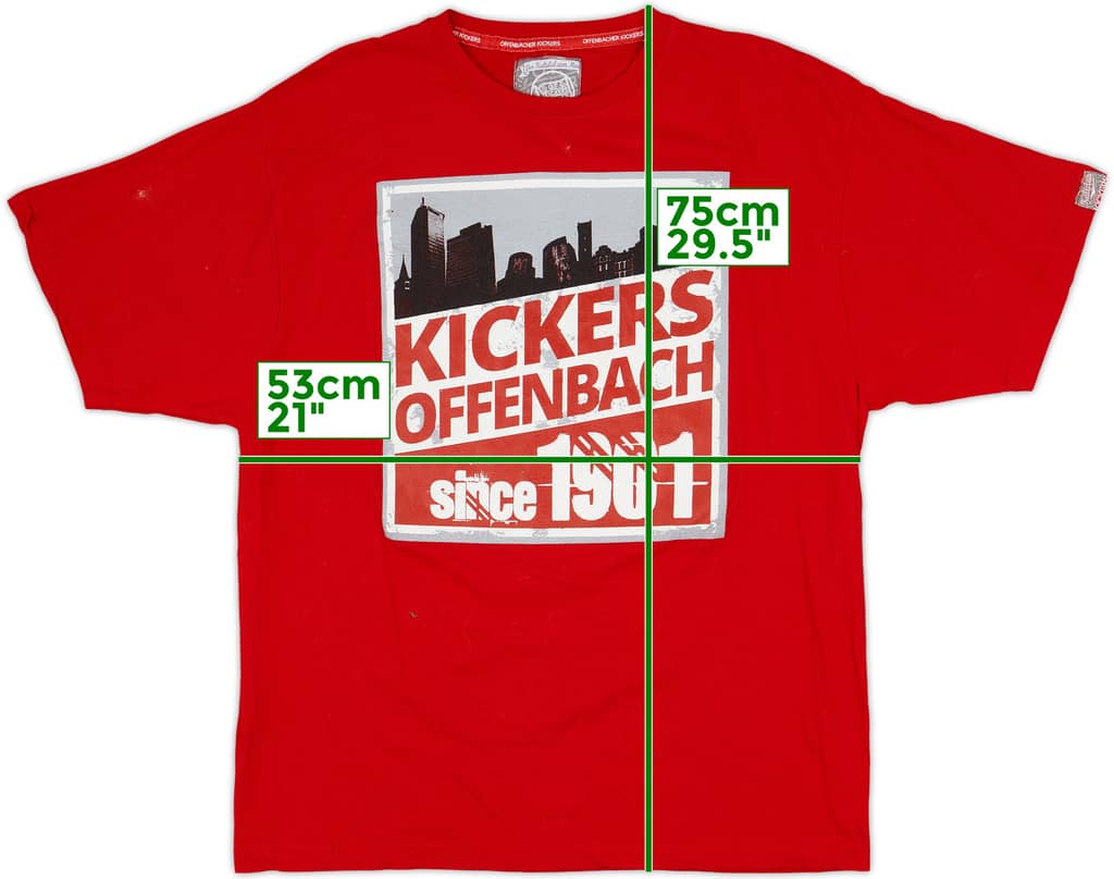 2010s Offenbacher Kickers Graphic Tee - 9/10 - (XL)