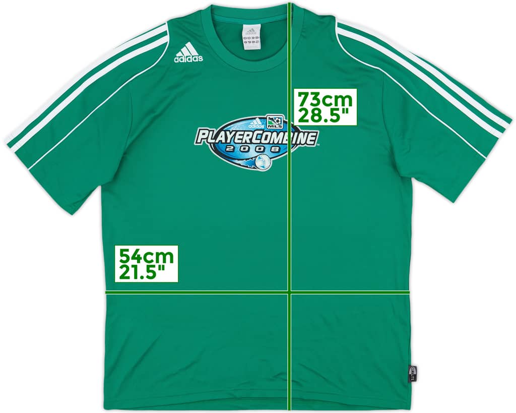 2008 MLS Player Combine adidas Training Shirt - 9/10 - (L)