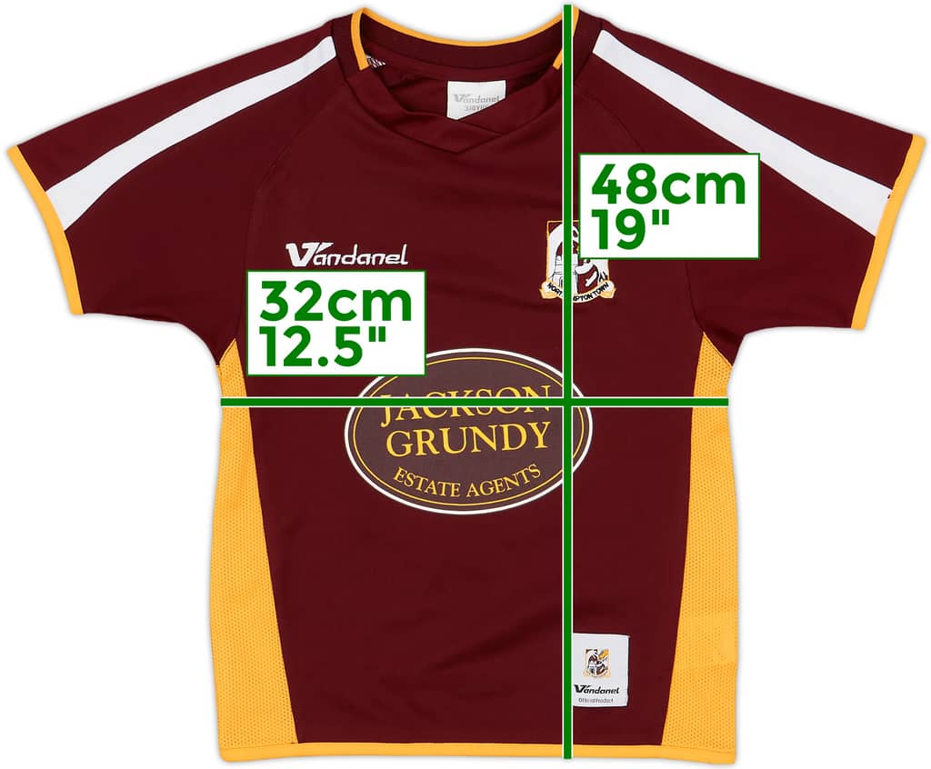 2008-09 Northampton Home Shirt - 10/10 - (3-4 Years)