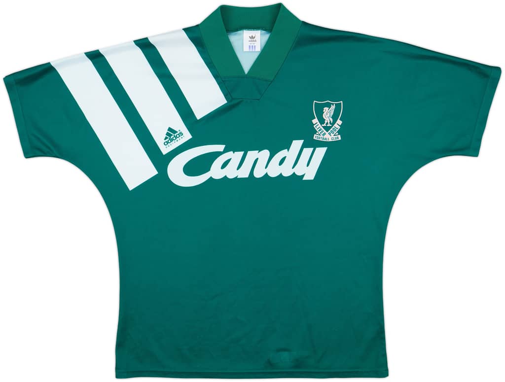 1991-92 Liverpool Away Shirt - 9/10 - (M/L)
