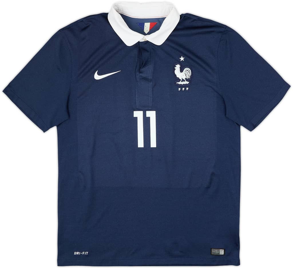 2014-15 France Home Shirt Griezmann #11 - 7/10 - (M)