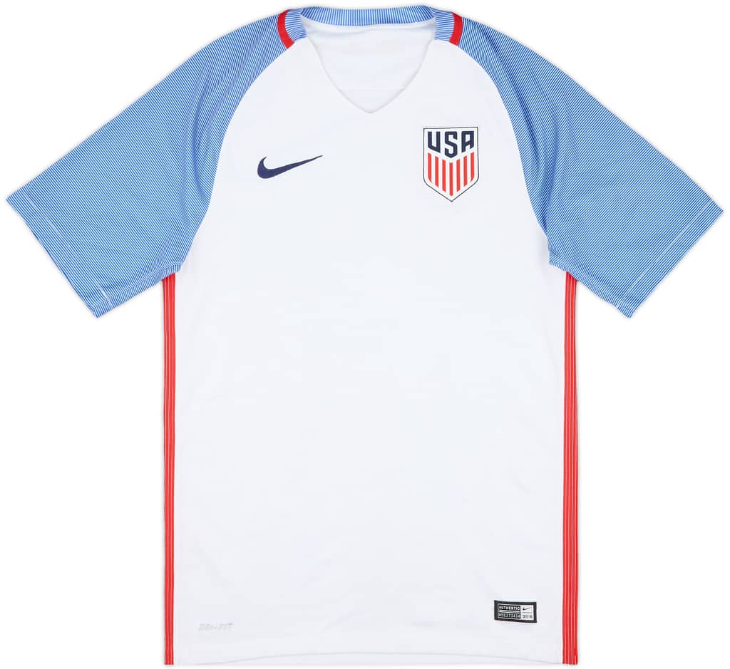 2016-17 USA Home Shirt - 8/10 - (S)