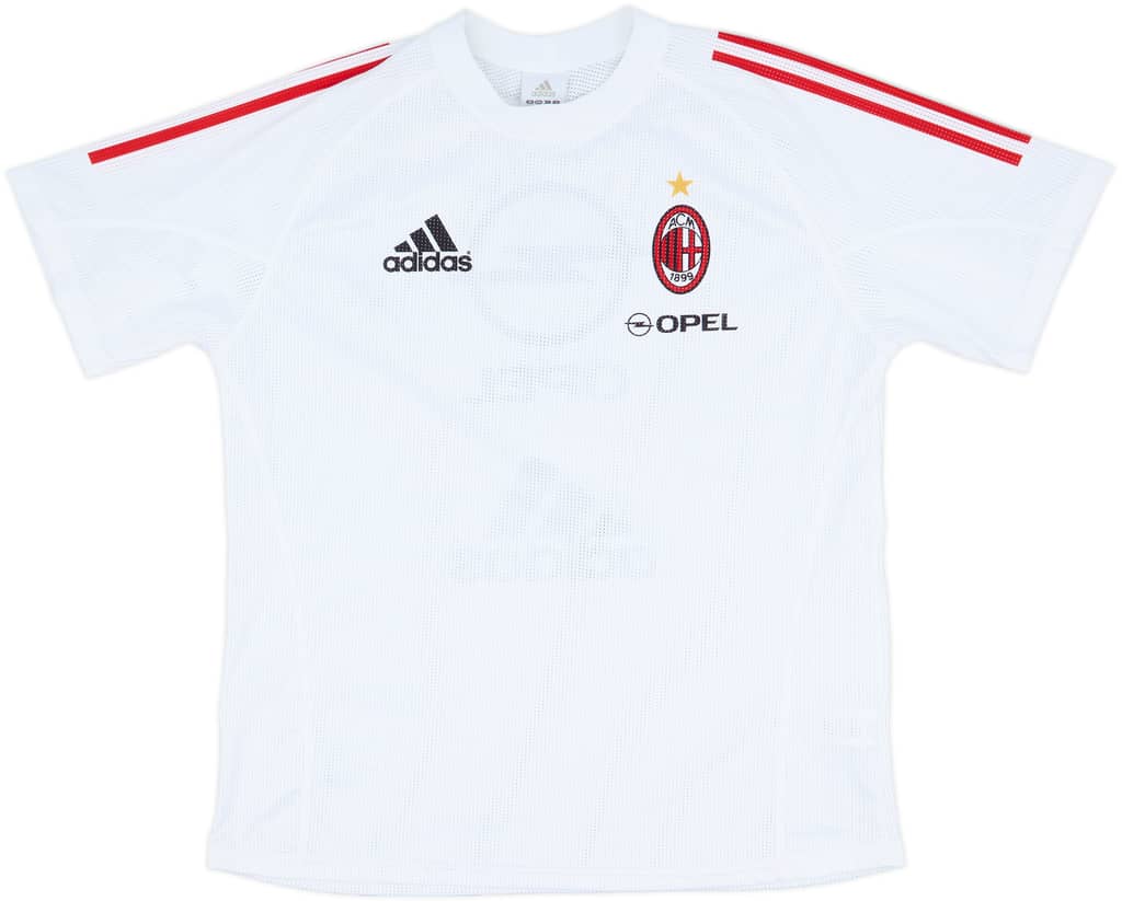 2005-06 AC Milan adidas Training Shirt - 9/10 - (L)