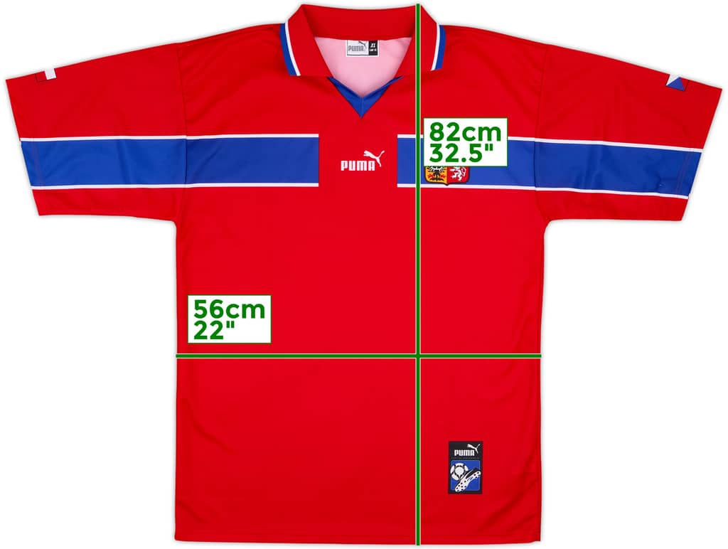 1998-00 Czech Republic Basic Home Shirt - 10/10 - (XL)