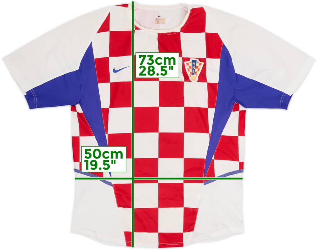 2002-04 Croatia Home Shirt - 7/10 - (M)