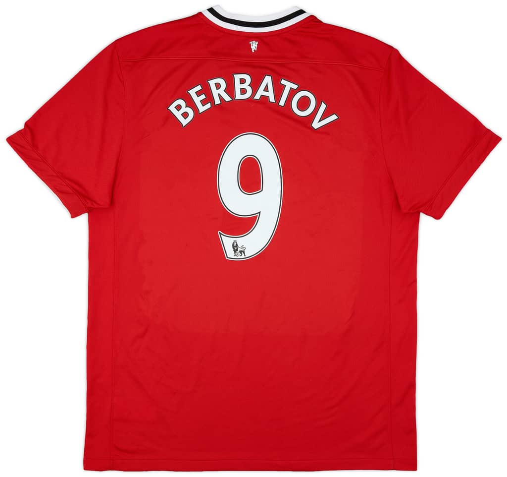 2011-12 Manchester United Home Shirt Berbatov #9