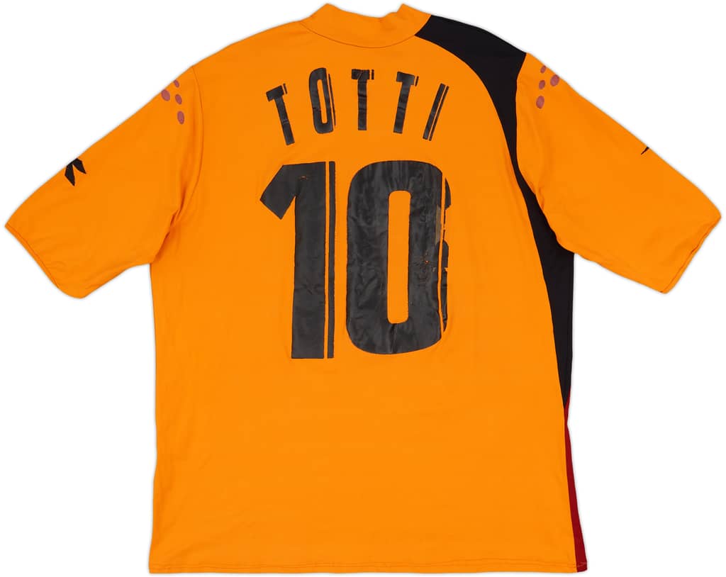 2005-06 Roma Third Shirt Totti #10 - 5/10 - (XL)