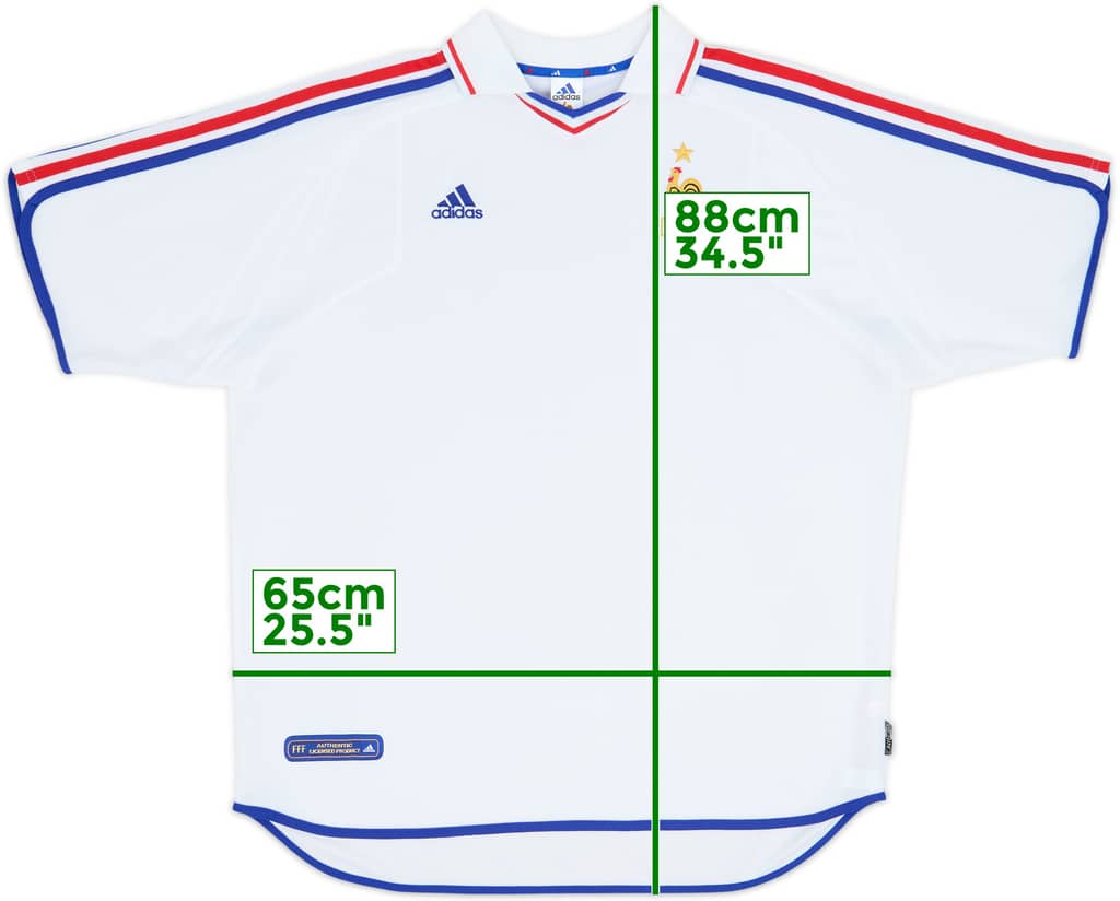 2000-02 France Away Shirt - 9/10 - (XXL)