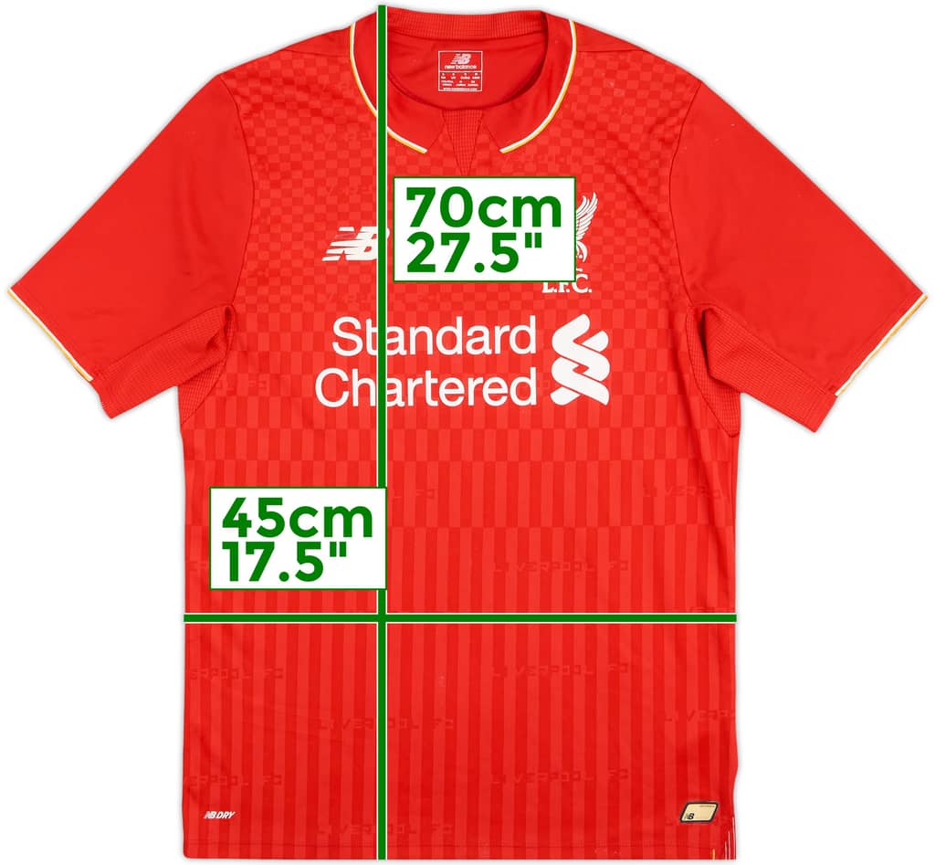 2015-16 Liverpool Home Shirt - 5/10 - (S)