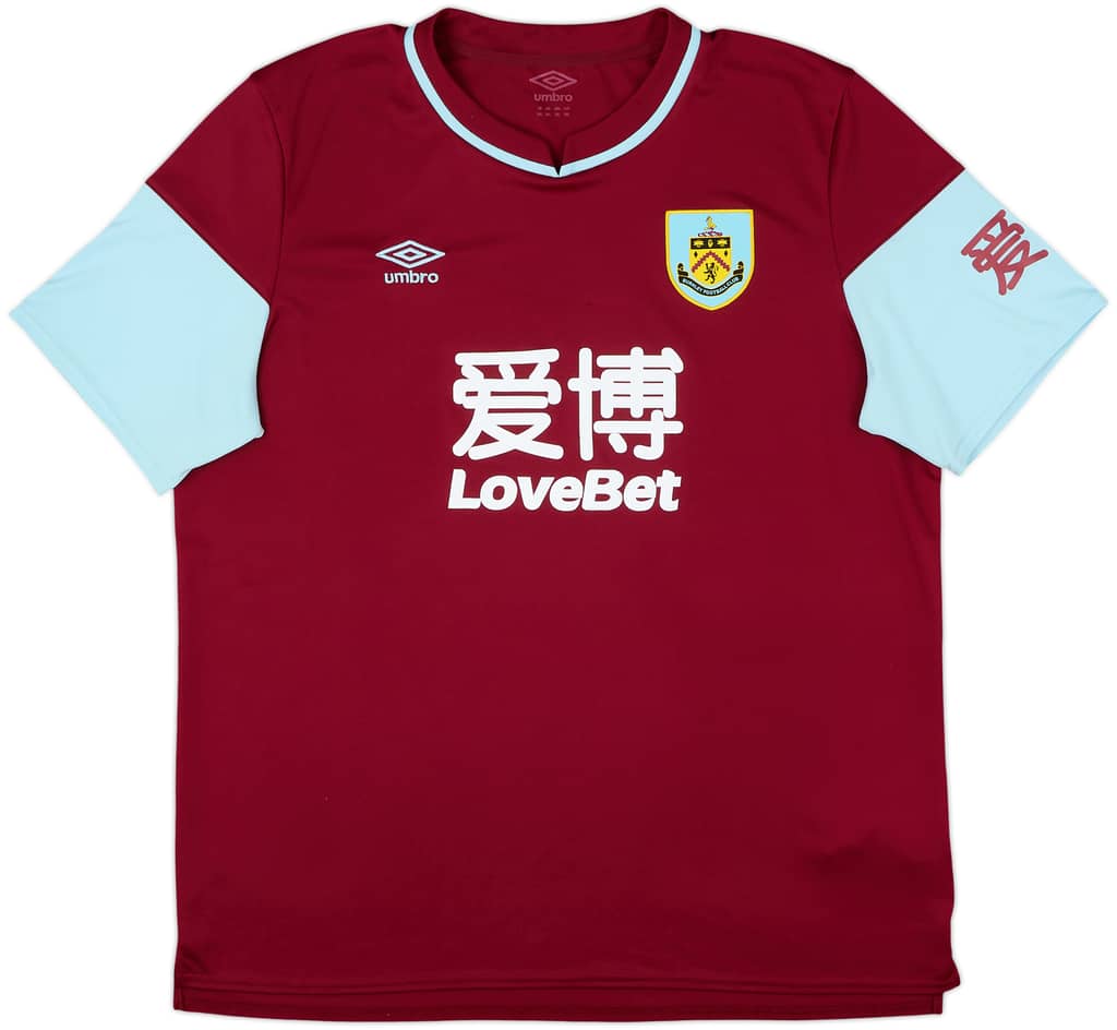2020-21 Burnley Home Shirt - 9/10 - (XXL)