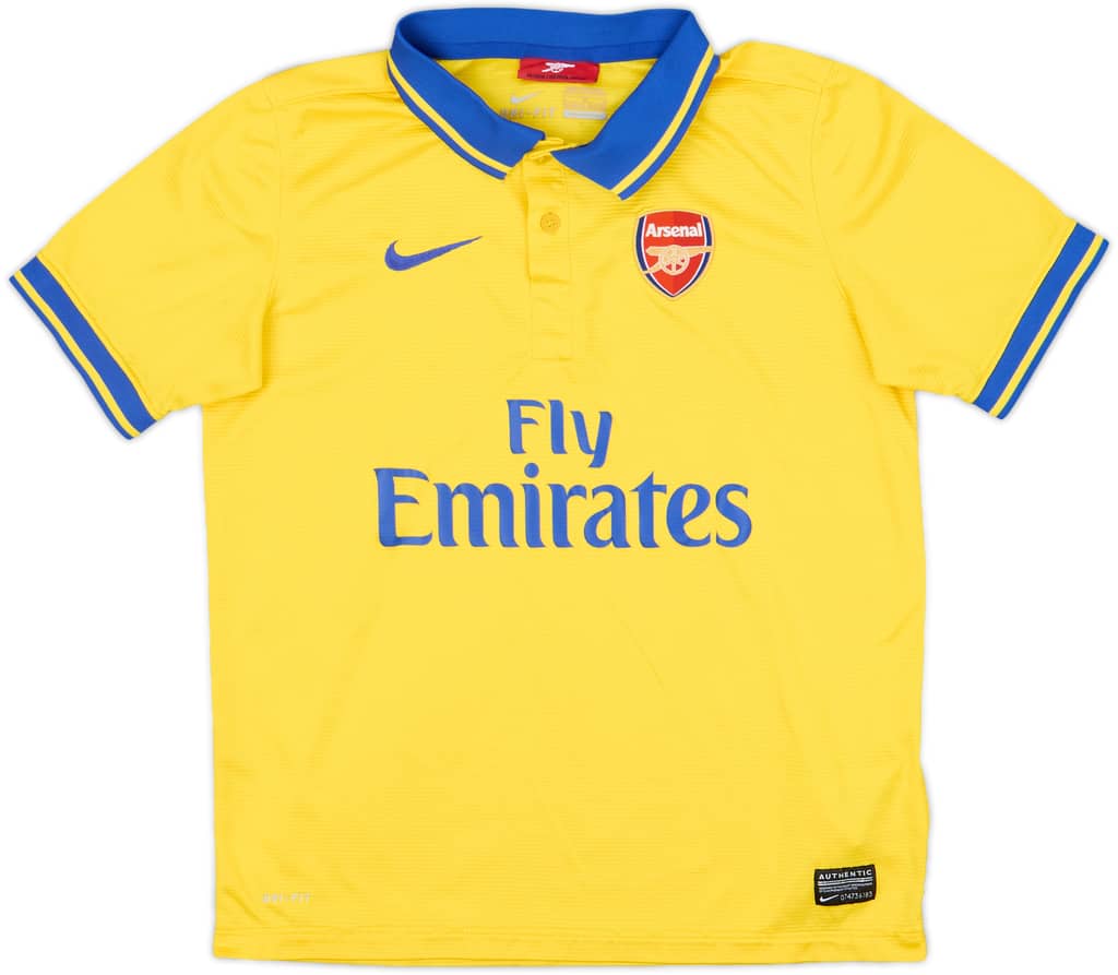2013-14 Arsenal Away Shirt - 8/10 - (L.Boys)