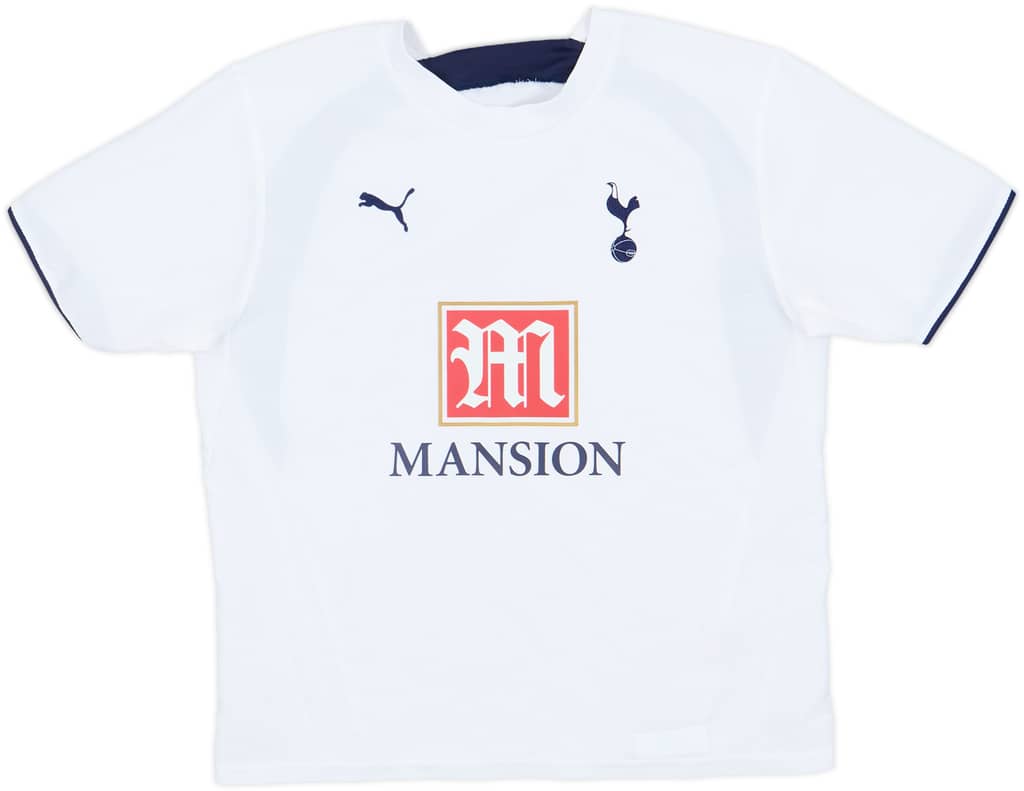 2006-07 Tottenham Home Shirt - 7/10 - (L.Boys)