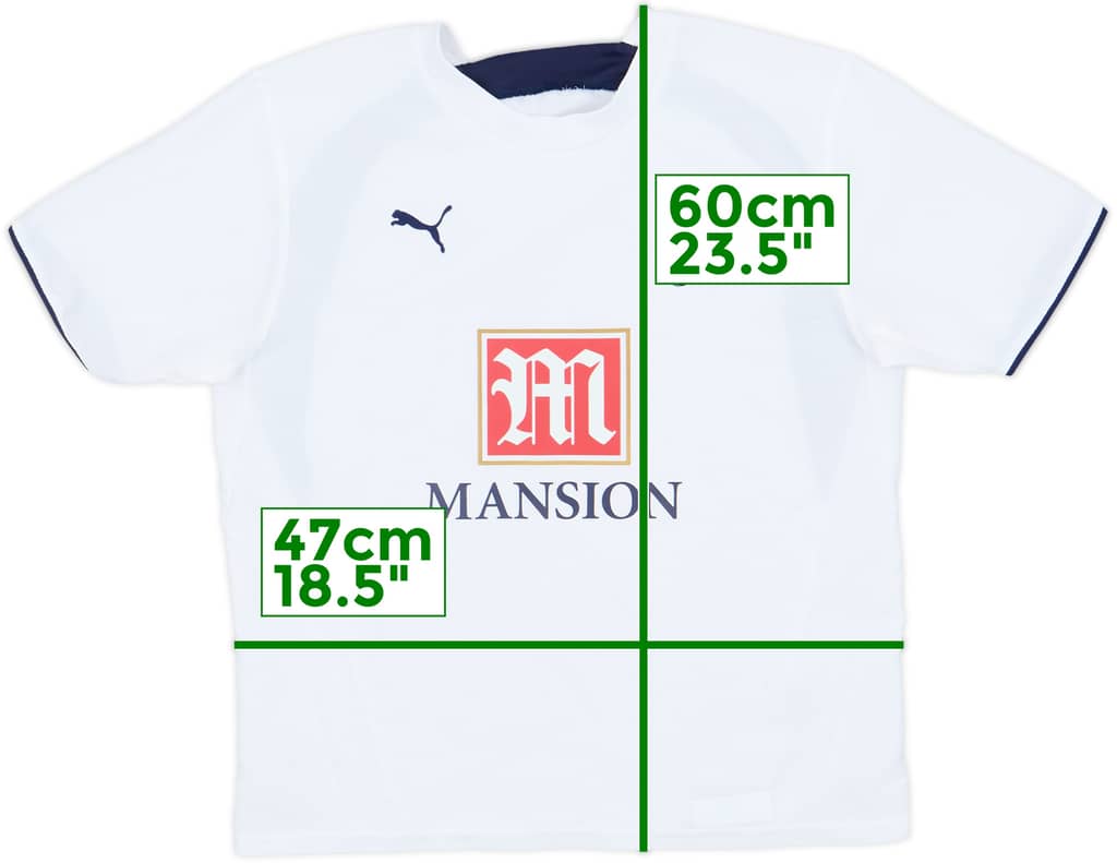 2006-07 Tottenham Home Shirt - 7/10 - (L.Boys)