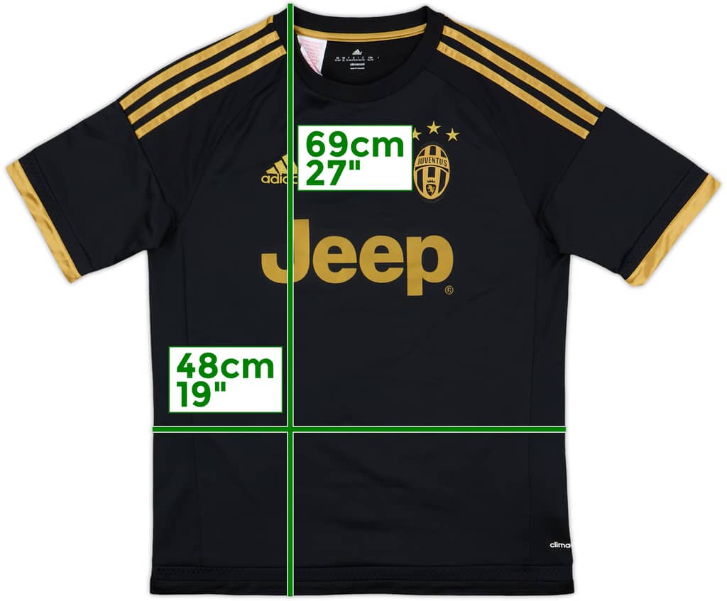 2015-16 Juventus Third Shirt - 8/10 - (XL.Boys)